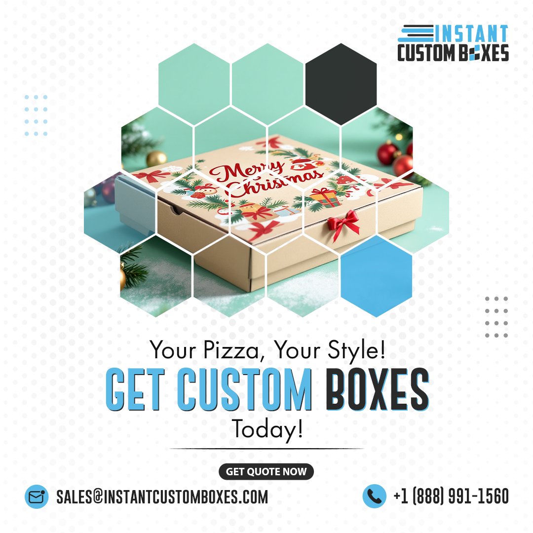samson_oli51326's tweet image. 🎄🍕 𝗦𝗹𝗶𝗰𝗲 𝗶𝗻𝘁𝗼 𝗛𝗼𝗹𝗶𝗱𝗮𝘆 𝗖𝗵𝗲𝗲𝗿 𝘄𝗶𝘁𝗵 𝗖𝘂𝘀𝘁𝗼𝗺 𝗣𝗶𝘇𝘇𝗮 𝗕𝗼𝘅𝗲𝘀! 🎁✨
Visit For More Info: instantcustomboxes.com/custom-pizza-b…
📧 sales@instantcustomboxes.com  
+1 (888) 991-1560
#CustomPizzaBoxes #PizzaPackaging #PersonalizedBoxes #PizzaLovers #PizzaStyle