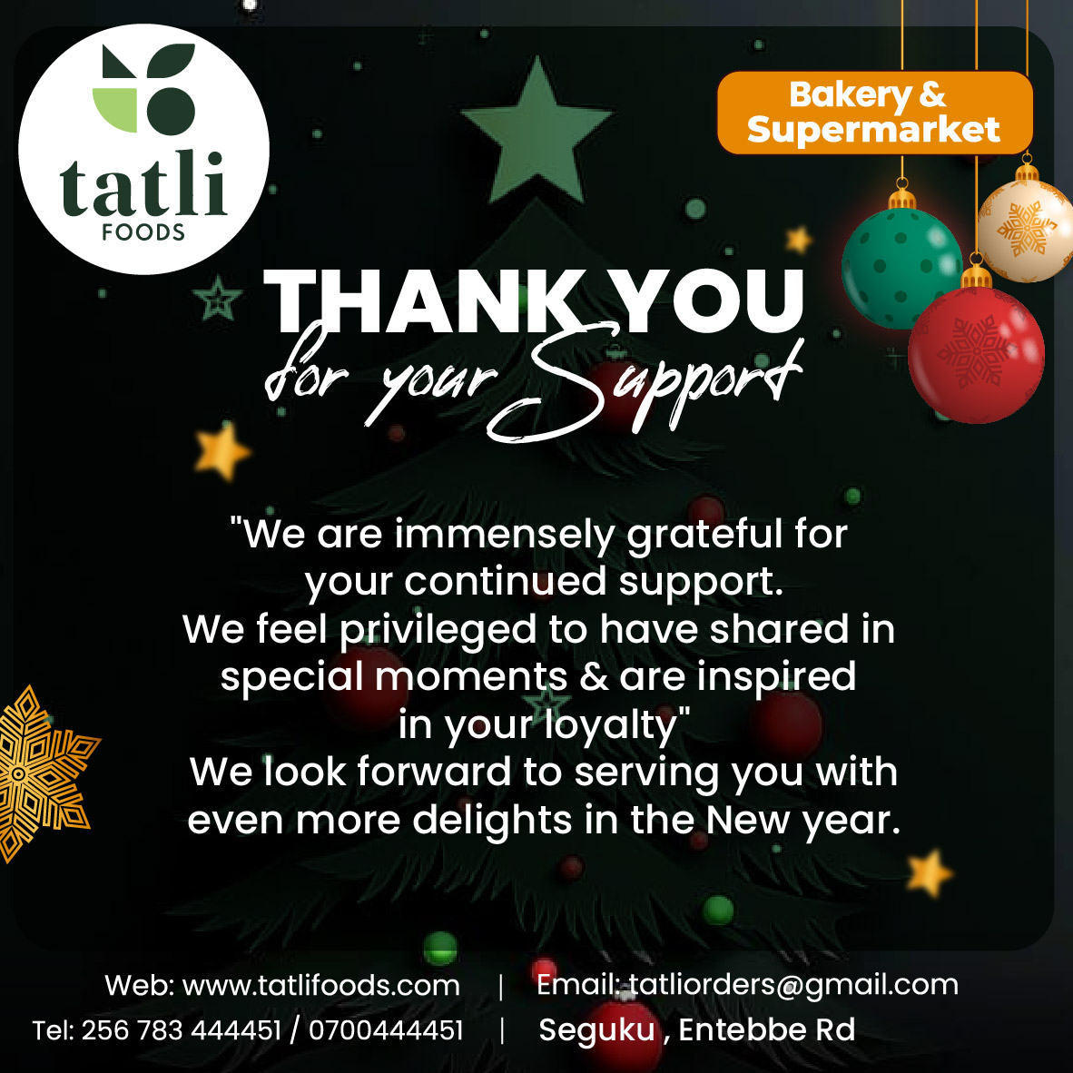 Tatli Foods: Bakery & Supermarket tweet media