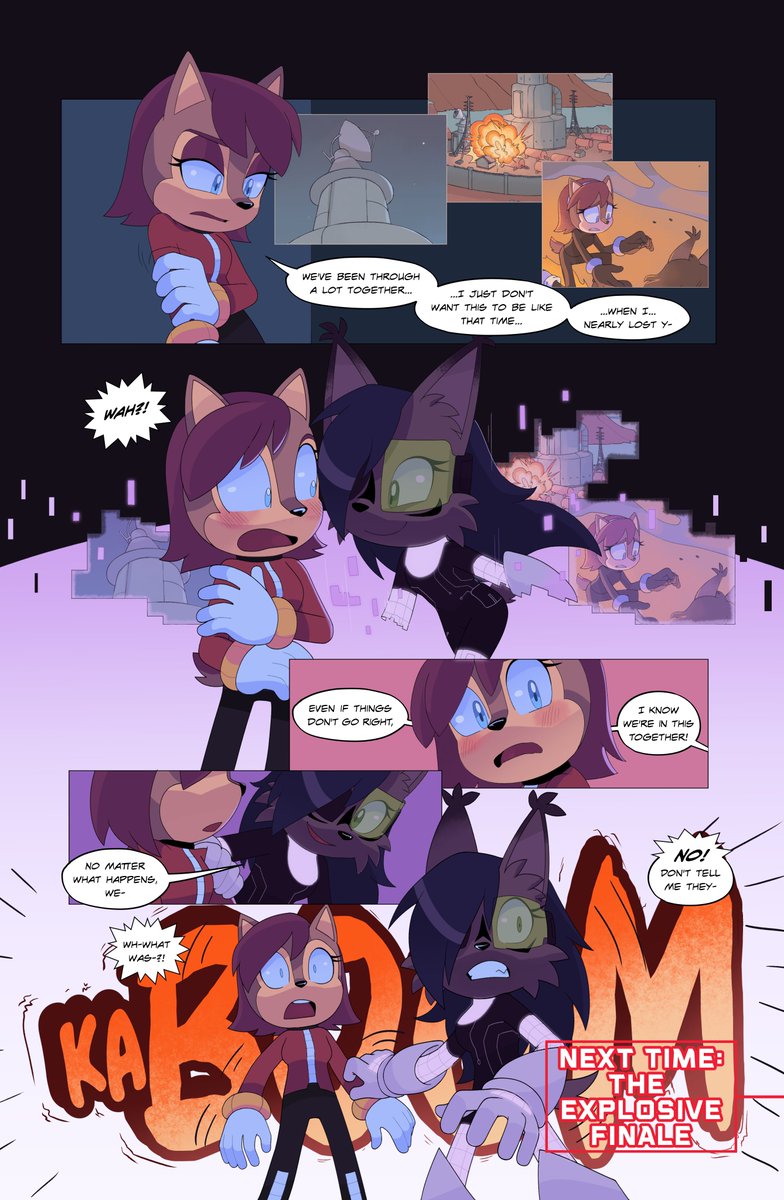 Just in time for the Holidays - The ending of "Tangle &amp; Whisper: New Roads" Issue 2 has been unwrapped!!!

Despite the plan going off without a hitch, it seems someone else has different plans during this little heart-to-heart!!

To be continued in 2025!!!