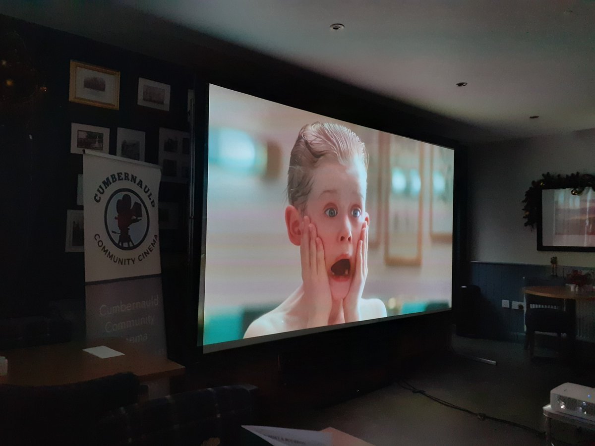 Screened our final film of the year.
Home Alone.
Merry Christmas You Filthy Animals!!!