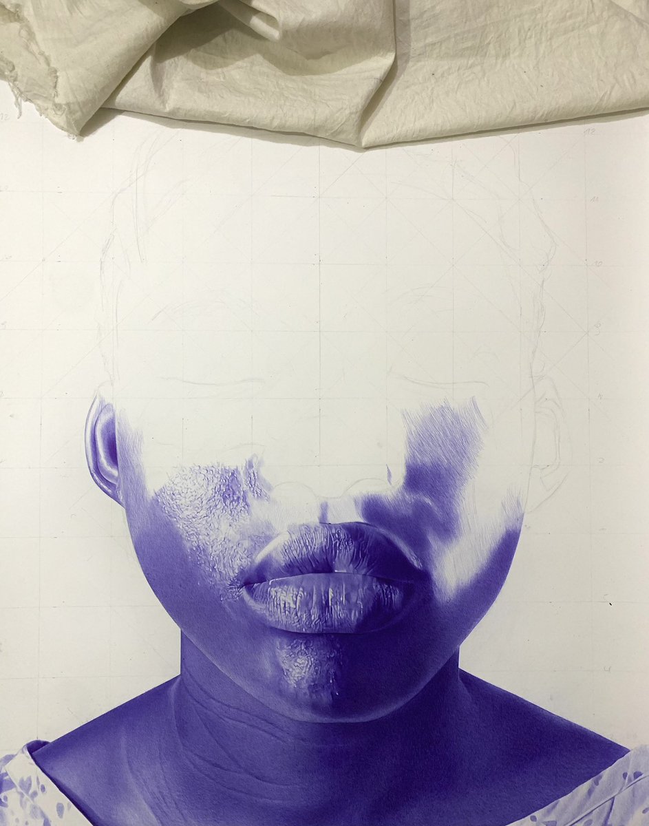 Muntu_Mufuki's tweet photo. Work in progress 
Ballpoint pen on paper. https://t.co/g4drVDDEXj
