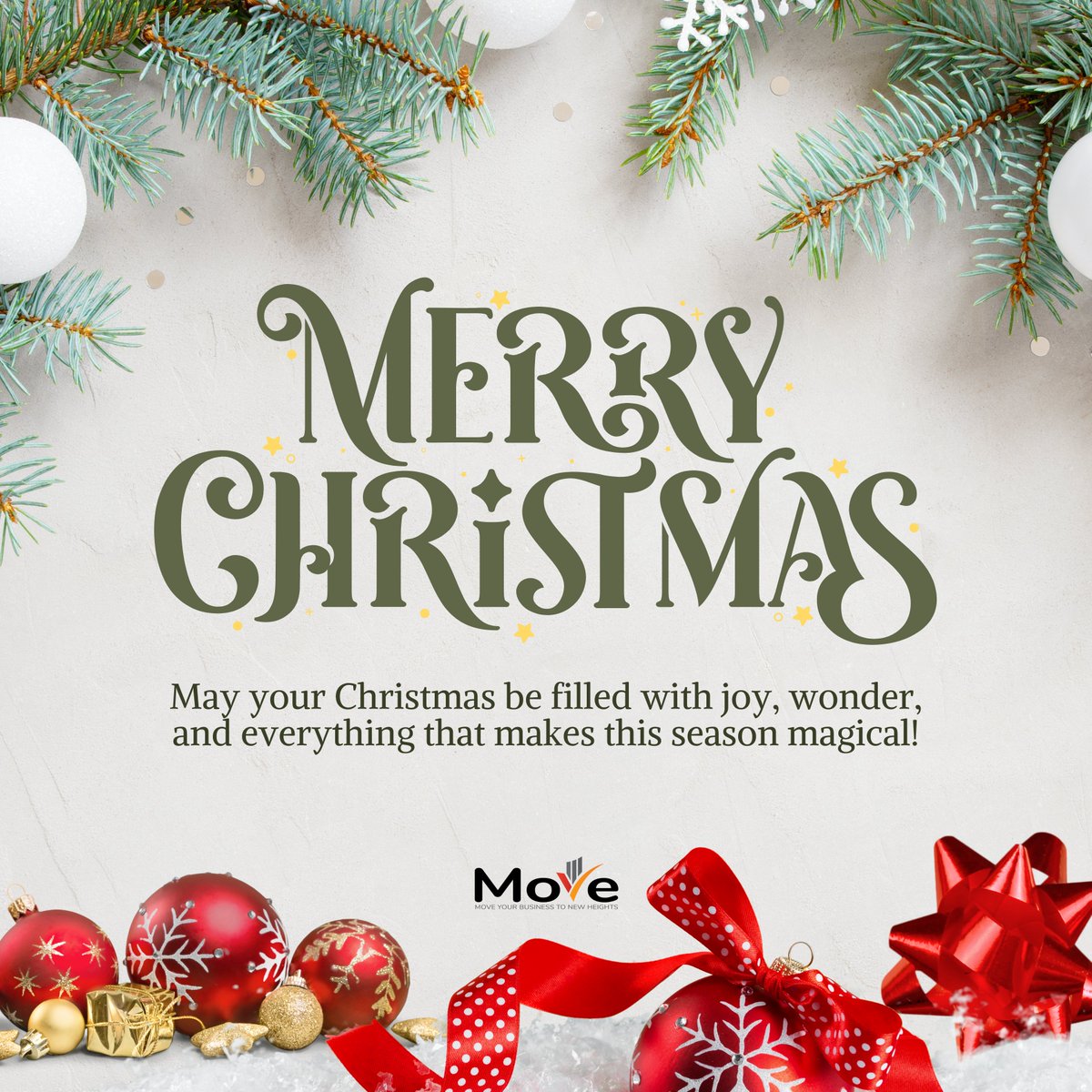 moveyourbiz's tweet photo. The season of giving reminds us of the importance of kindness, connection, and gratitude. May your holidays be filled with warmth, joy, and moments that truly matter.

Wishing everyone a Merry Christmas filled with moments to cherish! 🎄

#MerryChristmas #SeasonOfJoy #Gratitude https://t.co/dY2vj3enC8