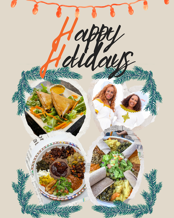 bluenileRO's tweet photo. Wishing you a joyous holiday season filled with warmth, laughter, and delicious food! ✨  From all of us at Blue Nile Ethiopian Restaurant, Happy Holidays!  ❤️ #HappyHolidays #EthiopianFood #Houston #RiverOaks #BlueNile https://t.co/MTleMMlKqg