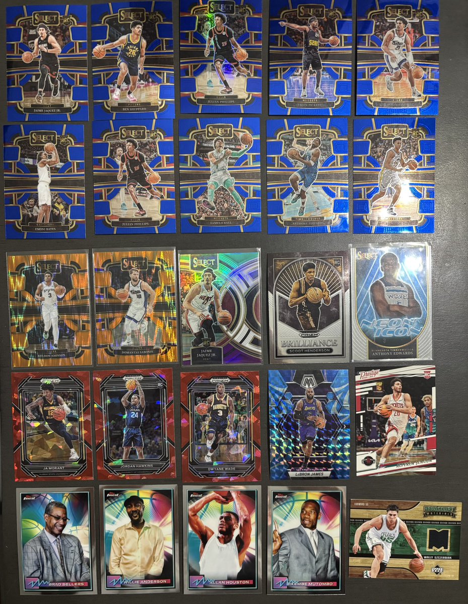 mnmlowe's tweet photo. @stokesboyscards Just added more cards! 
Prizm/Select 🏀 Lot - (66) 
Rc’s, Holo’s, Inserts &amp; Color
$20 *obo BMWT https://t.co/DwzpeWGdmJ