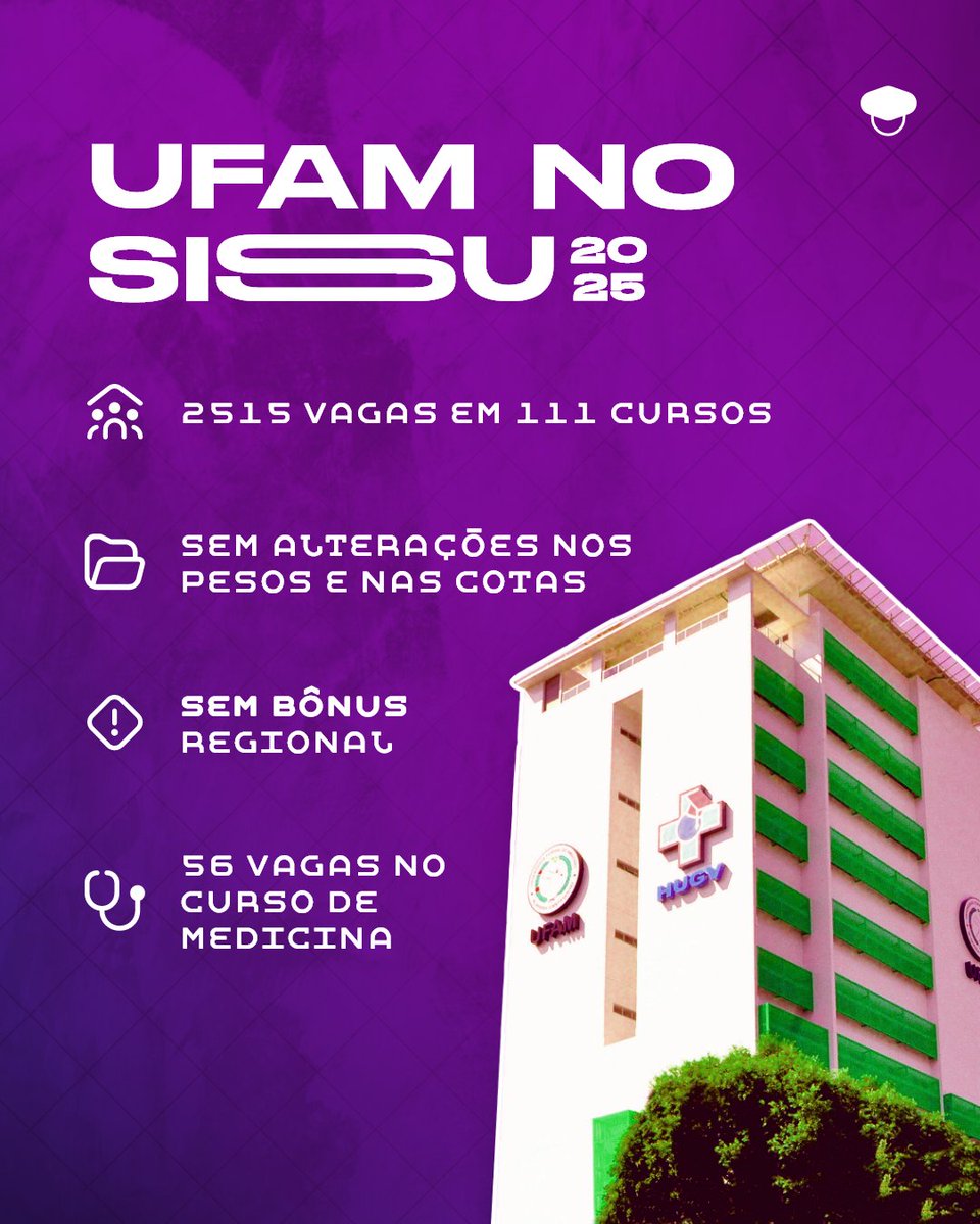 lazuedu's tweet photo. A @UFAM_ soltou o Termo de Adesão do SISU 2025. 2515 vagas e a retirara do bônus regional são algumas das coisas que já sabemos. Vamos falar sobre isso?

Segue o fio🧶 https://t.co/Jkul67GVN9