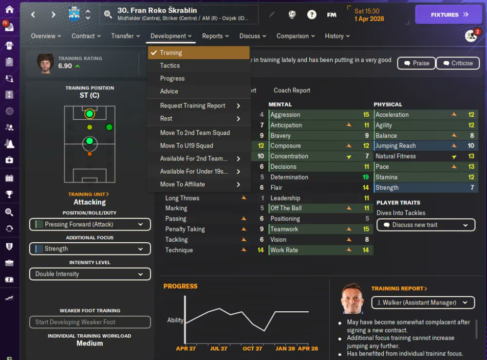 3 Simple Steps to Develop Any Young Player in FM24 👇