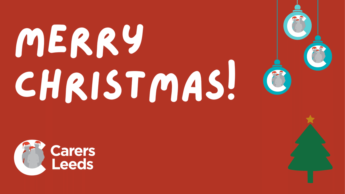 Merry Christmas to all from everyone here <a href="/CarersLeeds/">Carers Leeds</a> 🎄🎄🎄