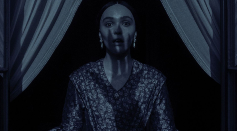 AWFJ's tweet photo. What's that funny smell? Could be the new vampire in town, Robert Eggers' old-school horror remake, #Nosferatu, which has visual dazzle but seems to lack storytelling bite. With Lily-Rose Depp, Bill Skarsgard. @TeejFlix reviews: https://t.co/7EOHBLkJZE https://t.co/71Jq50wSgL