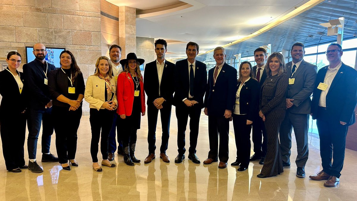 Israel in Houston (@israelinhouston) on Twitter photo Grateful to the bipartisan group of lawmakers from TX, LA, OK, AR & NM for visiting Israel with Consul General Livia Link-Raviv!   
We appreciate their dedication to public service and can’t wait to see how these new perspectives shape policy discussions back home   🇮🇱 #Israel Grateful to the bipartisan group of lawmakers from TX, LA, OK, AR & NM for visiting Israel with Consul General Livia Link-Raviv!   
We appreciate their dedication to public service and can’t wait to see how these new perspectives shape policy discussions back home   🇮🇱 #Israel