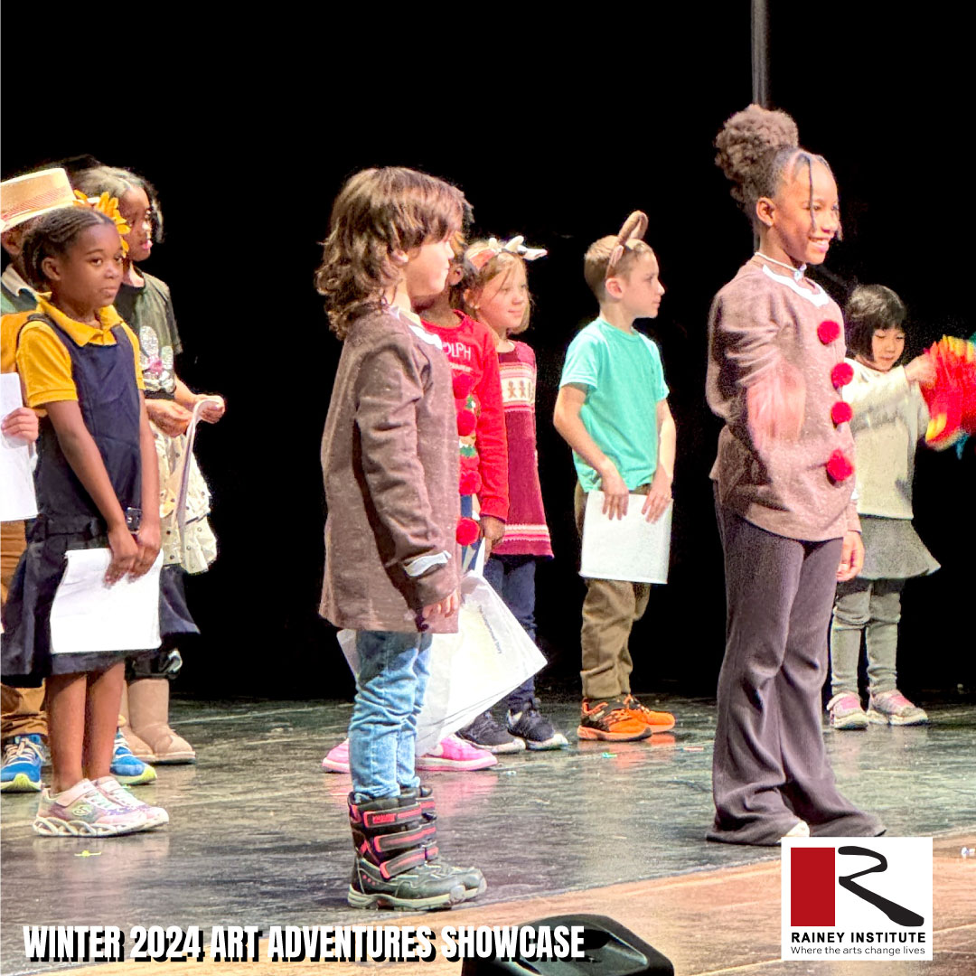 RaineyInstitute's tweet photo. The students in the After School Art Adventures Program had an incredible performance during our recent Winter Showcase!  #RaineyInstitute #ArtAdventures #WinterShowcase https://t.co/4qmaJ4oqUn