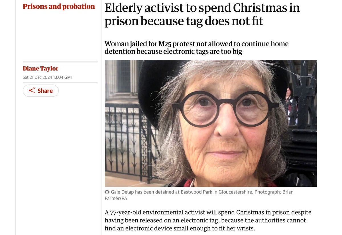 RogerHallamCS21's tweet image. I was in a queue waiting for dinner in my prison the other day. I overheard a guy saying, "Yeah I got a 1 year sentence and I am still in here after 15 years." I see him around the prison. He has a resigned mood about him. Like you would if your life was being taken from you. No…