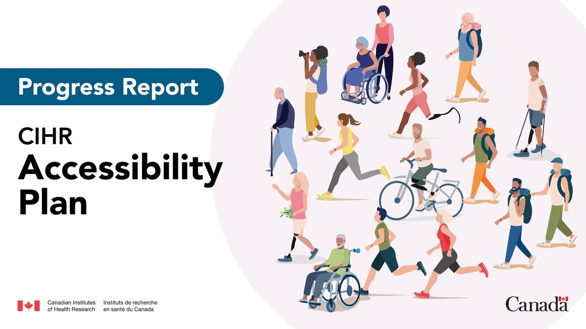 We are pleased to share CIHR’s 2nd Accessibility Plan Progress Report. The report highlights our progress over the past year and our continued commitment to breaking down barriers and fostering inclusion in health research.

cihr-irsc.gc.ca/e/54146.html?h…