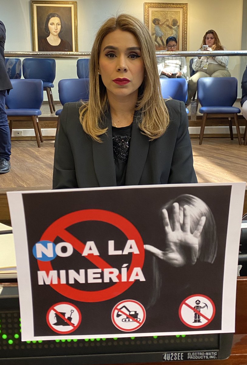 En sesión plenaria para defender la vida y la salud de los salvadoreños 
#NoALaMineriaSiAlaVida #NoALaMineríaEnElSalvador