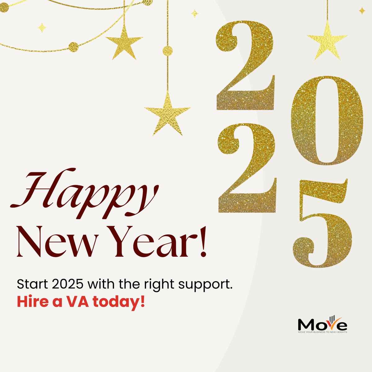 moveyourbiz's tweet photo. As we wrap up 2024, it’s time to plan for an even better 2025.

Work smarter, not harder—start the New Year strong with a trusted Virtual Assistant by your side. Let’s make 2025 your most productive year yet!

#NewYear2025 #BusinessGrowth #VirtualAssistant #EntrepreneurLife https://t.co/lhGov562lW