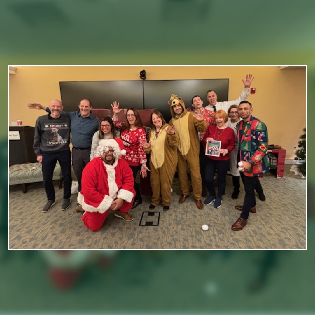 Our team came together for our annual Christmas Reading. We watched our colleagues perform scenes with team members narrating the story. Laughter filled the room as volunteers brought the story to life. The event finished with a group sing-along of "Jingle Bells!" 🎅💚