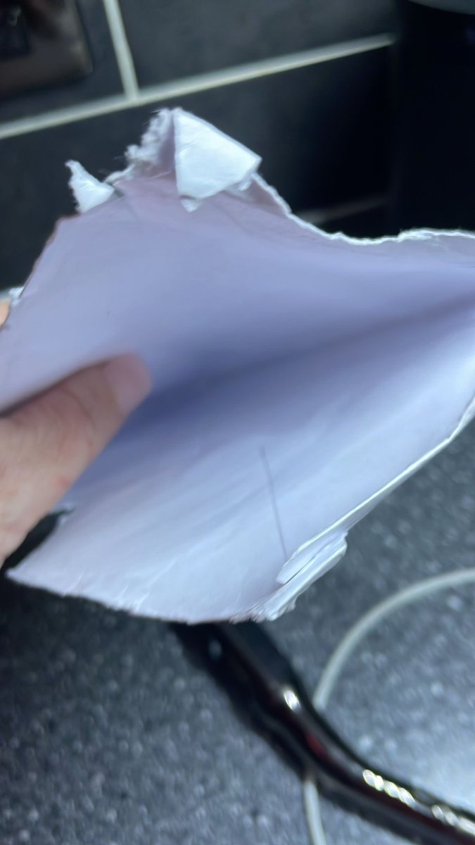 Dan Ward (@wardolf) on Twitter photo Hey <a href="/PostOffice/">Post Office</a> , I know it’s a busy time, but surely your staff should notice when they’re delivering an envelope that’s been cut open?!
On a related note, you have a thief either in your post room or doing deliveries.
How can I raise a complaint for this please? Hey <a href="/PostOffice/">Post Office</a> , I know it’s a busy time, but surely your staff should notice when they’re delivering an envelope that’s been cut open?!
On a related note, you have a thief either in your post room or doing deliveries.
How can I raise a complaint for this please?