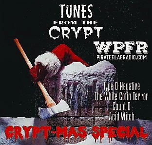 Jeff_Hess's tweet photo. Tune in 7pm EST Christmas night on https://t.co/wDPNqLzs0f for some good ol Christmas horror music and no Christmas playlist is complete without @badtechno and @therealjoebob with Lonely Red Christmas #WPFR #PirateFlagRadio #TunesFromTheCrypt #Cryptmas https://t.co/kWyPo9CqQS