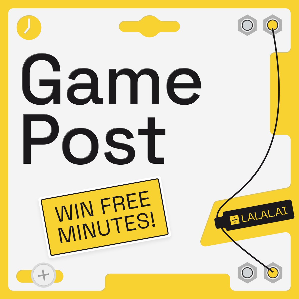 ai_lalal's tweet image. 💬 Trivia Time: What was LALAL.AI’s first audio stem separation algorithm called?

🎁 First 5 correct answers win 20 free minutes for their next remix or edit! 🎉

Drop your answer below 👇 &amp;amp; don’t forget to follow for more trivia and offers! 🎶

#LALALAI…