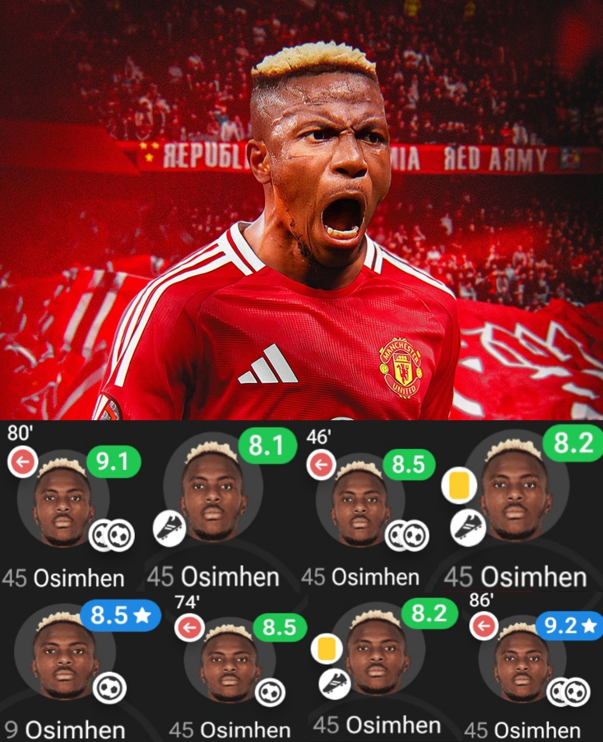 JBT on X: "Bring Victor Osimhen to Manchester United. https://t.co/llQI8xTa9W" / X