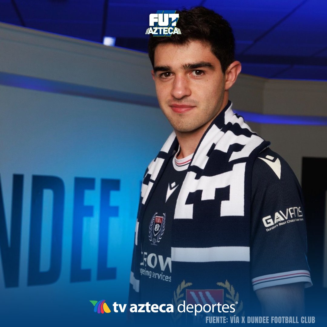 AztecaDeportes's tweet photo. Mexicano a Europa 😎🛩
César Garza, el joven de 19 años proveniente de Rayados, es nuevo jugador del Dundee FC, club de Escocia.
#DundeeFC #CesarGarza https://t.co/ZCIonyLTAD