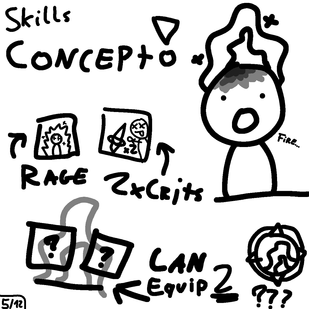 5/12 Skills Concept! 🔥
#roblox #RobloxDev 
- Skills are power-ups that will increase skill which you have on, you will be able to equip only 2 skills at one time.
- Skills can be leveled up, there also will be rarities of skills, better rarity = better they are :D