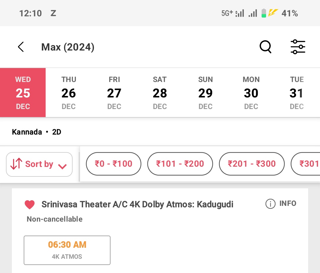D__For__Dhruva's tweet photo. Maxxxxx , Nam area  soldout 🔥🗿
#MaxTheMovieOnDec25 #MaxTrailer #MaxPreReleaseEvent #BBk11 #BBK11 https://t.co/QMcWPJyKIY