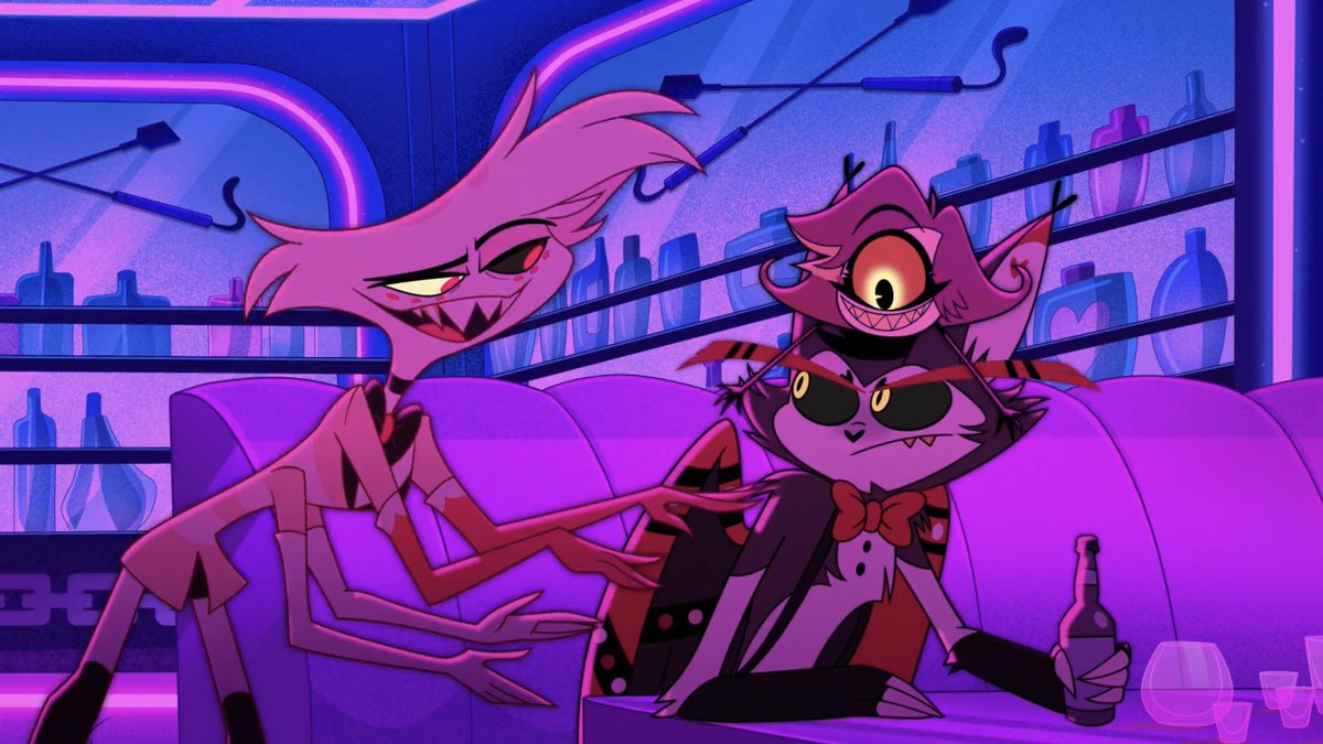 spookiepie_'s tweet image. Nothing to see here, just two dads and their kid. 100% the truth and definitely canon. 
#SpookiePie #HazbinHotel #Hazbin