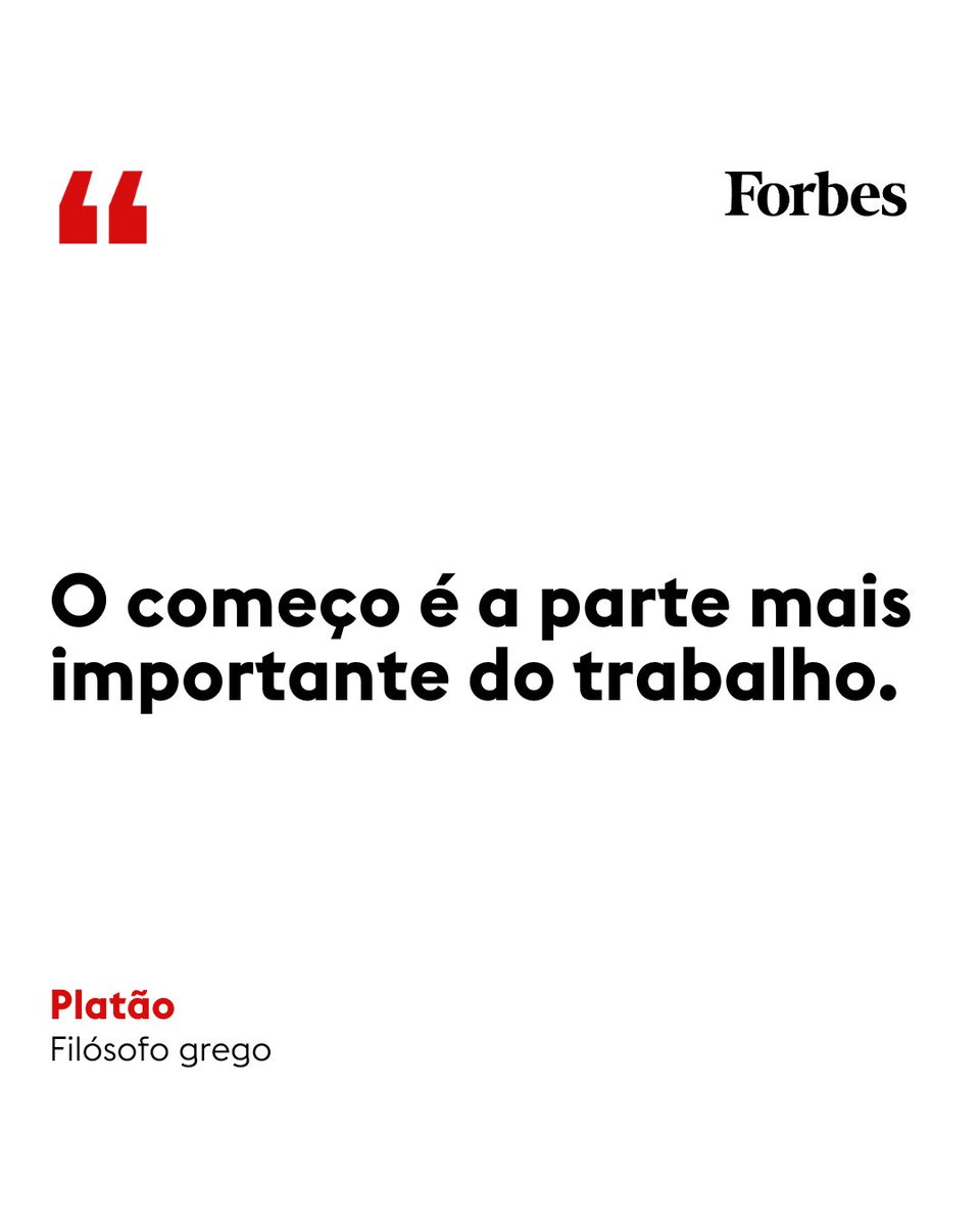 ForbesBR's tweet image. Platão (c. 428 a.C. - 348 a.C.) era um filósofo grego, aluno de Sócrates e mestre de Aristóteles, suas obras fundaram a base do pensamento ocidental e da filosofia política.

#Platão #Começo #Sucesso #Objetivo #FraseDoDia #ForbesBr