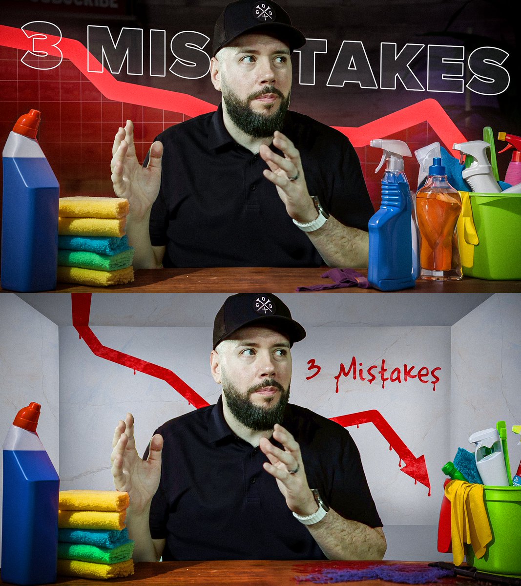 A/B test, what would you guys choose? 🤔

Title: Why Your NEW Cleaning Business Is FAILING (And How to Fix It)