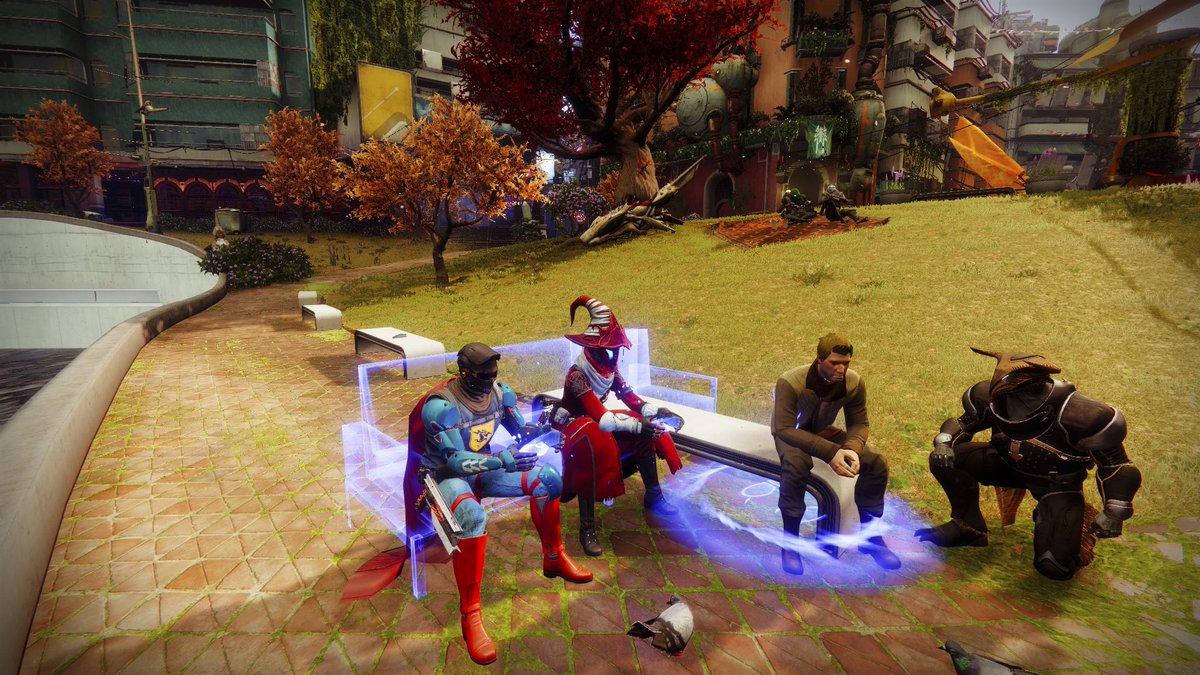 xxWeiss's tweet photo. After 30 years, The Holiday Armadillo (Ross) reunited with Superman (Joey) &amp; Santa (Chandler) to celebrate the holidays &amp; The Dawning with Ben! 🎅🏼 🎄 

#DawningFashion #Destiny2 #Destiny2Fashion
@A_dmg04 @BrunoLouviers @MoltenSlowa @asalisbury 
@DestinyTheGame @Destiny2Team https://t.co/05qAeygYQM