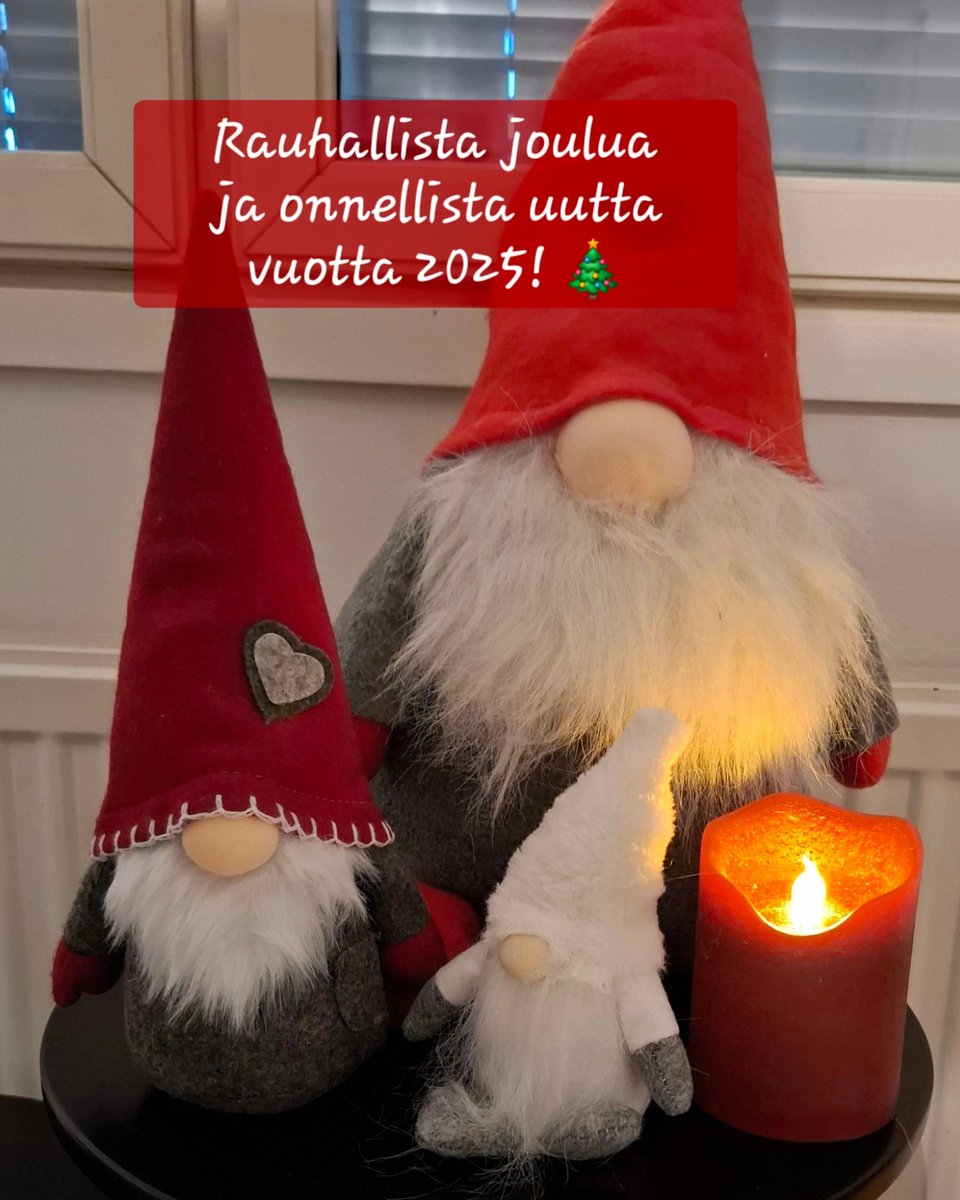 Jaanaelice's tweet photo. Hyvää joulua ja onnellista uutta vuotta! 🎅🎄❄️
@HeikkiKansanaho
#jouluaika https://t.co/WrP6GDh32D