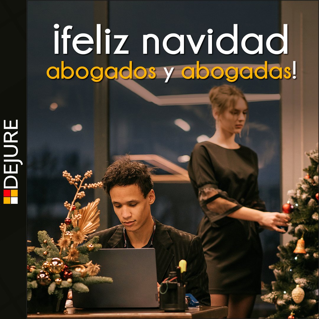 dejure_plus's tweet photo. 🎄⚖️ ¡Feliz Navidad! ⚖️🎄
En este día especial, queremos agradecerles por su compromiso con la justicia y el impacto positivo que generan en la sociedad. 🌟
Desde DEJURE, les deseamos una Navidad llena de paz, amor y momentos inolvidables con sus seres queridos. https://t.co/QXsjzQBFTR