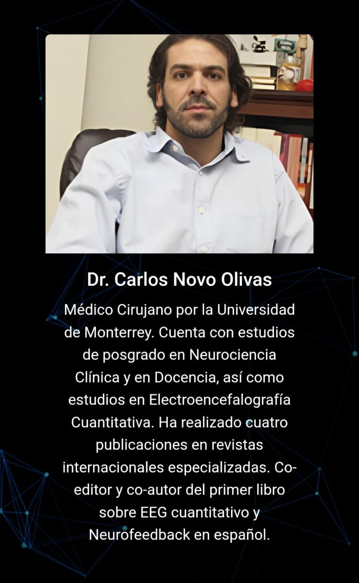 Excelente inicio de semana, sobrinos. 

Les tengo aquí otro caso bonito. 

Se dice Neuropsicólogo, Neurólogo, Neurofisiólogo pero solamente es Médico general. 

Se llama Carlos Nava Olivos. 

Trabaja en #Monterrey #MTY