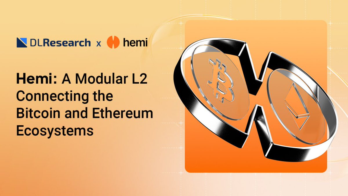 hemi_xyz's tweet photo. "Interoperability between Bitcoin and Ethereum has been limited... The Hemi Network addresses this gap by connecting the two ecosystems." 

Read more from @dl_research 📄⤵️
https://t.co/eL6vnA8NVi https://t.co/P0KWNJGSAO
