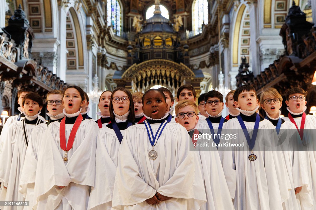 Getty Images News (@gettyimagesnews) on Twitter photo Children sing during a photocall for the St Paul's Cathedral choir in London, England. For the first time in its 900-year history, girls will be included in the choir's Christmas services.
📸: <a href="/dkitwood/">Dan Kitwood</a> Children sing during a photocall for the St Paul's Cathedral choir in London, England. For the first time in its 900-year history, girls will be included in the choir's Christmas services.
📸: <a href="/dkitwood/">Dan Kitwood</a>