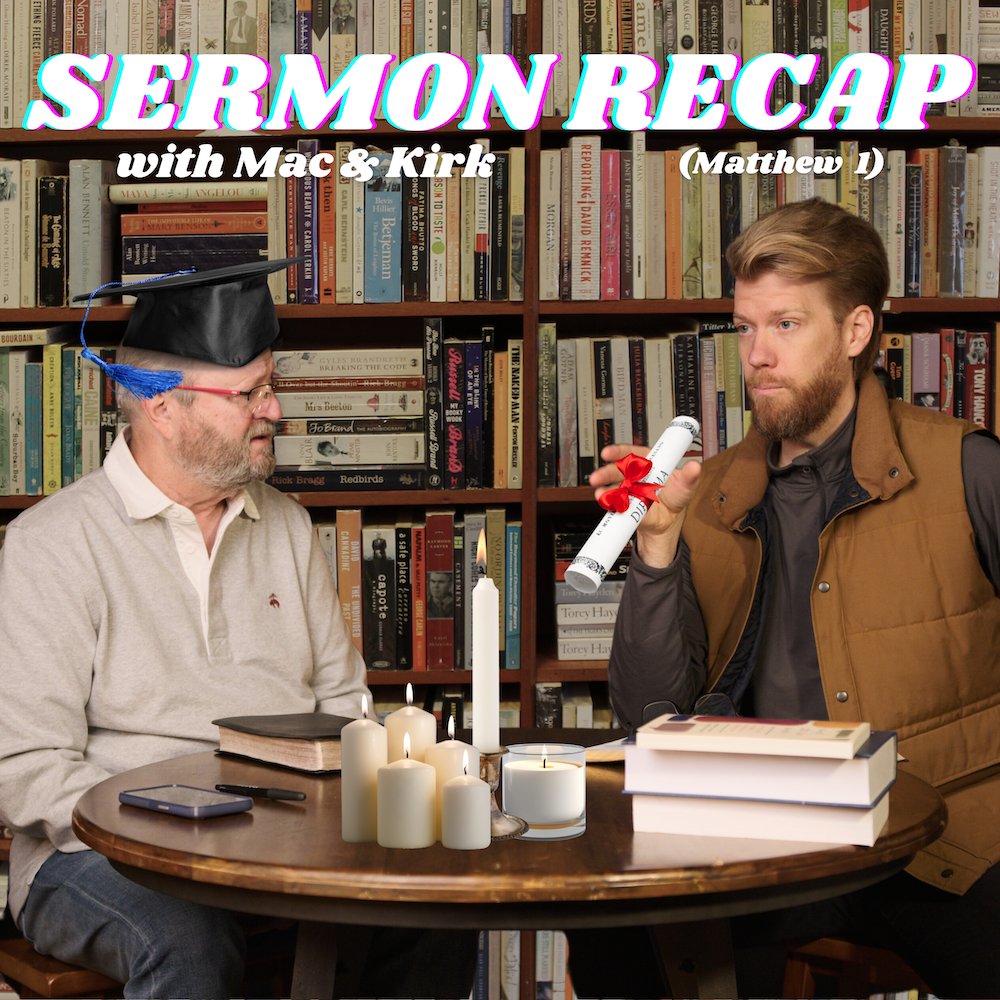 ValleydaleSBC's tweet photo. Pastor Mac &amp; Pastor Kirkwood sat down to recap yesterday's sermon and discussed a few other topics. Available now on our YouTube channel: https://t.co/V4sbac0lT5 https://t.co/EMS6UVSn1g