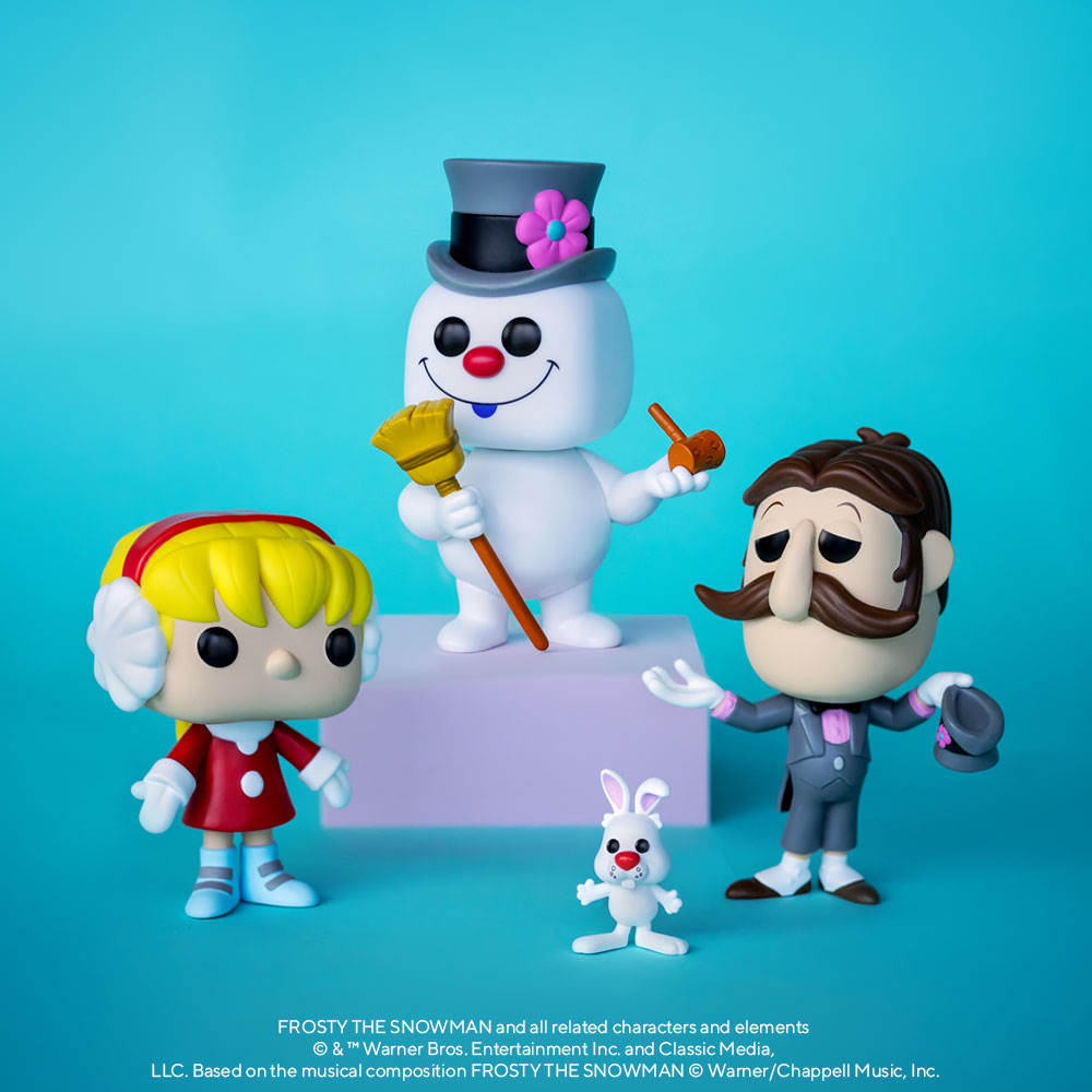 OriginalFunko's tweet image. Bring on the snow days! ☃️ Be sure to stock up on corncob pipes, button noses, and these Frosty the Snowman POP! collectibles ahead of time! 

bit.ly/4gpVJ3M

#Funko #FunkoPOP #FrostyTheSnowman #WinterFunkoLand