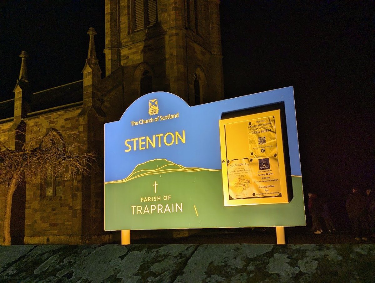 SChurchesTrust's tweet photo. Despite freezing temperatures last night, the crowds happily queued for a standing-room only festive performance from the Stenton Singers at Stenton Parish Church

This was the group's 38th annual charity Carol Concert, this one in aid of mental health group "Keep the Heid" (1/2) https://t.co/GWnXHJHRpS