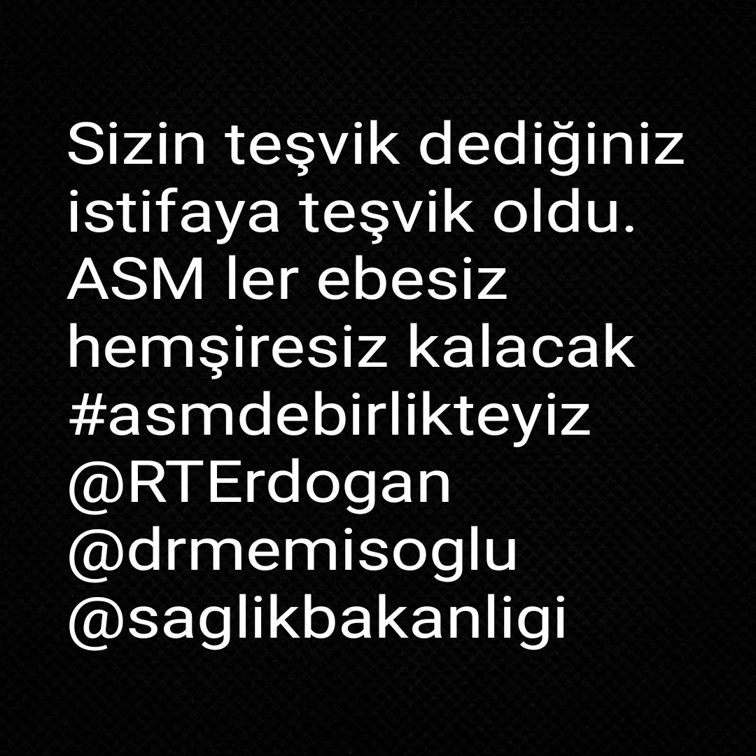 MASCAD2022_'s tweet photo. Sizin teşvik dediğiniz istifaya teşvik oldu.
ASM ler ebesiz hemşiresiz kalacak
#asmdebirlikteyiz
@RTErdogan 
@drmemisoglu 
@saglikbakanligi https://t.co/JO0RUL8wn3