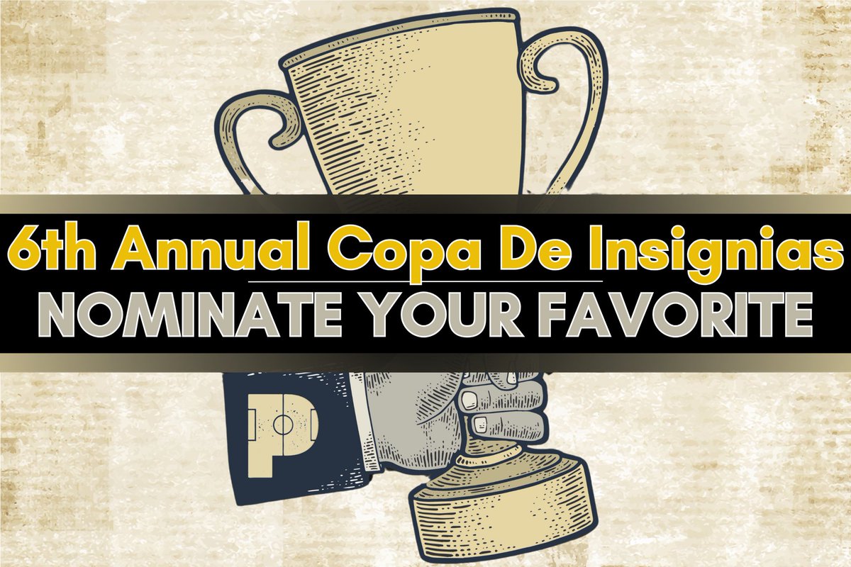 Copa de Insignias (@protagonistcopa) on Twitter photo 🏆 2019 - <a href="/DetroitCityFC/">Detroit City FC</a>
🏆 2020 - <a href="/AppalachianFc/">Appalachian FC</a>
🏆 2021 - <a href="/ChristosFC/">Χριστός</a>
🏆 2022 - <a href="/oaklandrootssc/">Oakland Roots</a>
🏆 2023 - <a href="/MNAuroraFC/">Minnesota Aurora FC</a>
▪️ You have until Friday to reply with the team and logo you think we should include in our 2024 <a href="/ProtagonistUSA/">Protagonist Soccer</a> #CopaDeInsignias 🏆 2019 - <a href="/DetroitCityFC/">Detroit City FC</a>
🏆 2020 - <a href="/AppalachianFc/">Appalachian FC</a>
🏆 2021 - <a href="/ChristosFC/">Χριστός</a>
🏆 2022 - <a href="/oaklandrootssc/">Oakland Roots</a>
🏆 2023 - <a href="/MNAuroraFC/">Minnesota Aurora FC</a>
▪️ You have until Friday to reply with the team and logo you think we should include in our 2024 <a href="/ProtagonistUSA/">Protagonist Soccer</a> #CopaDeInsignias