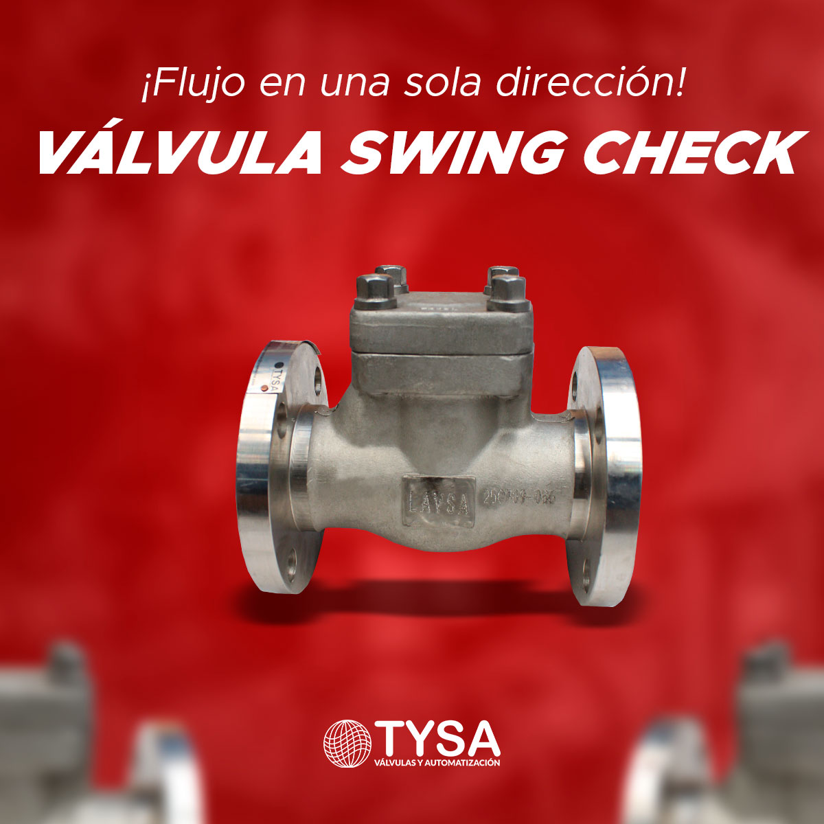 ¡Optimiza el rendimiento de tus sistemas! El diseño de la #VálvulaSwingCheck reduce al mínimo las pérdidas de carga, ahorrándote energía y dinero. ¡Elígela para tu instalación!