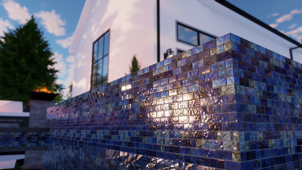 StructStudios's tweet image. Add a touch of sparkle to your designs with our new tile options! ✨ ❇️ The wide variety of tiles makes it easy to create stunning, personalized spaces. #structurestudios #Vip3D #poolstudio #vizterra #pooldesign