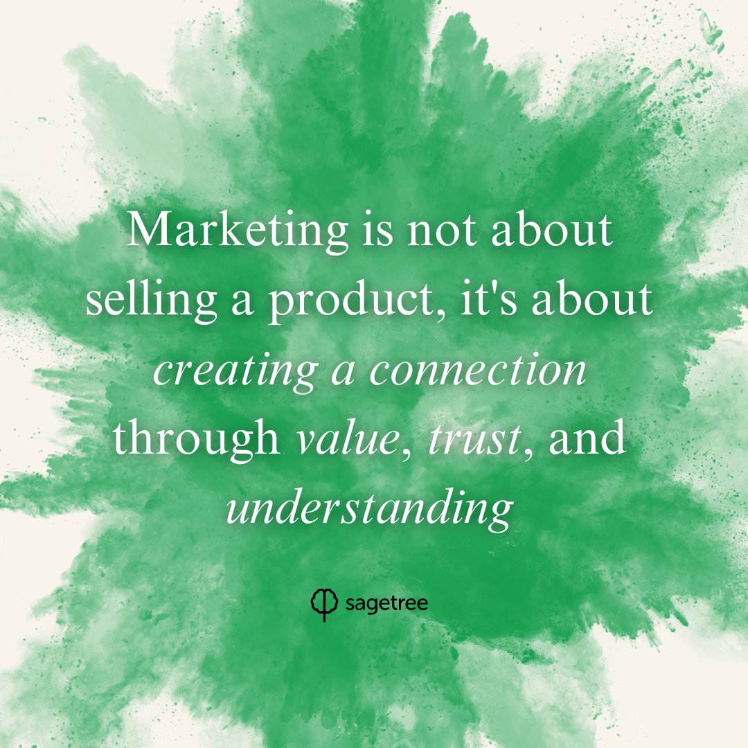 sage_tree's tweet image. f you’re looking to grow your business, focus on connecting with your audience, not just pushing a sale. 
Let’s work together to create meaningful, impactful strategies that resonate. Schedule a call with us today!
bit.ly/3DlLYoM