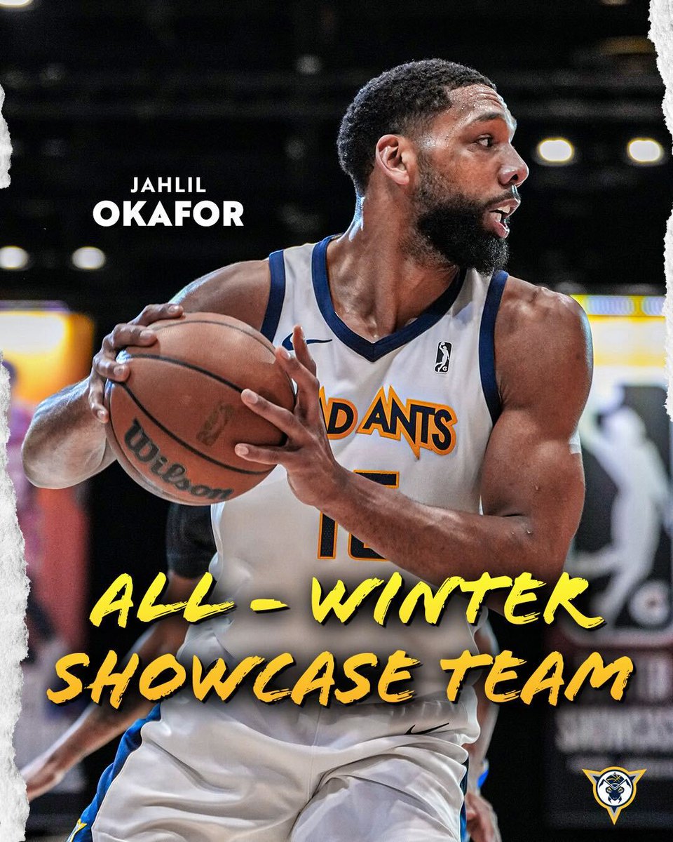 congratulations to Jahlil Okafor for being named to the All-Winter Showcase Team 😤

he averaged 22.0 PPG &amp; 9.0 RPG in both dubs.

📝 bit.ly/4fyWc2o