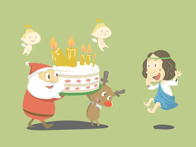 クリスマスイラスト(2021)#Merry_Christmas #クリスマス 