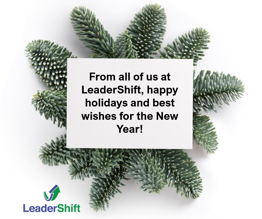 Happy Holidays from all of us at LeaderShift!