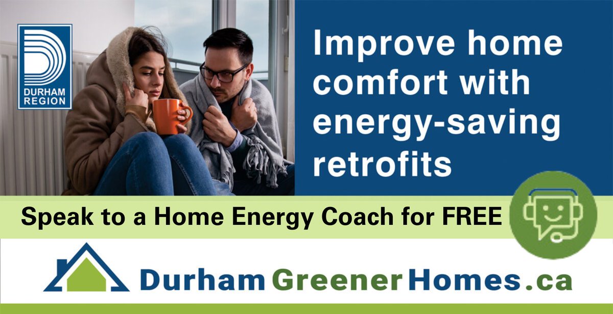 Warm, energy-efficient home? Yes, please! ✅
Hey Durham Homeowners👋 Ditch the sweater pile and high bills to save energy and stay cozy this winter with Durham Greener Homes! Speak to Durham Greener Homes Energy Coach for free #retrofit advice ❄️
Visit👉durhamgreenerhomes.ca/get-started/
