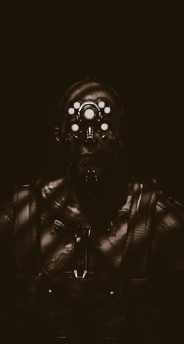 "Light &amp; Dark"
#Cyberpunk2077 #PortraitThursday