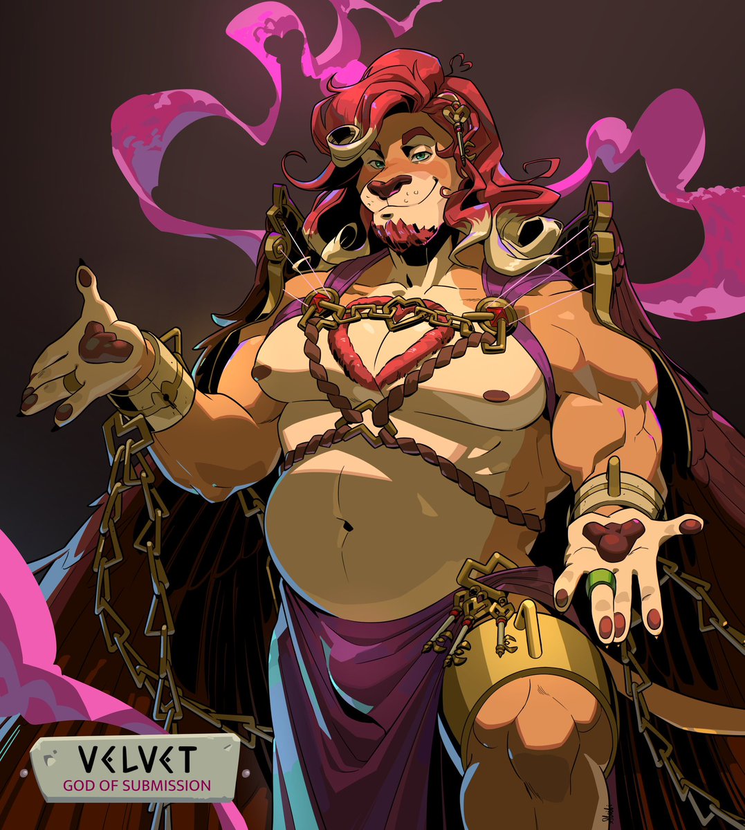 Vanilla Shibi (@shibavanilla) on Twitter photo Velvet - A god as loyal to you as you are to him. A Hades 2 Commission for <a href="/Velvety_Mane/">Velvetymane</a>!
#furry #furryart #furrycommission #hades2 Velvet - A god as loyal to you as you are to him. A Hades 2 Commission for <a href="/Velvety_Mane/">Velvetymane</a>!
#furry #furryart #furrycommission #hades2