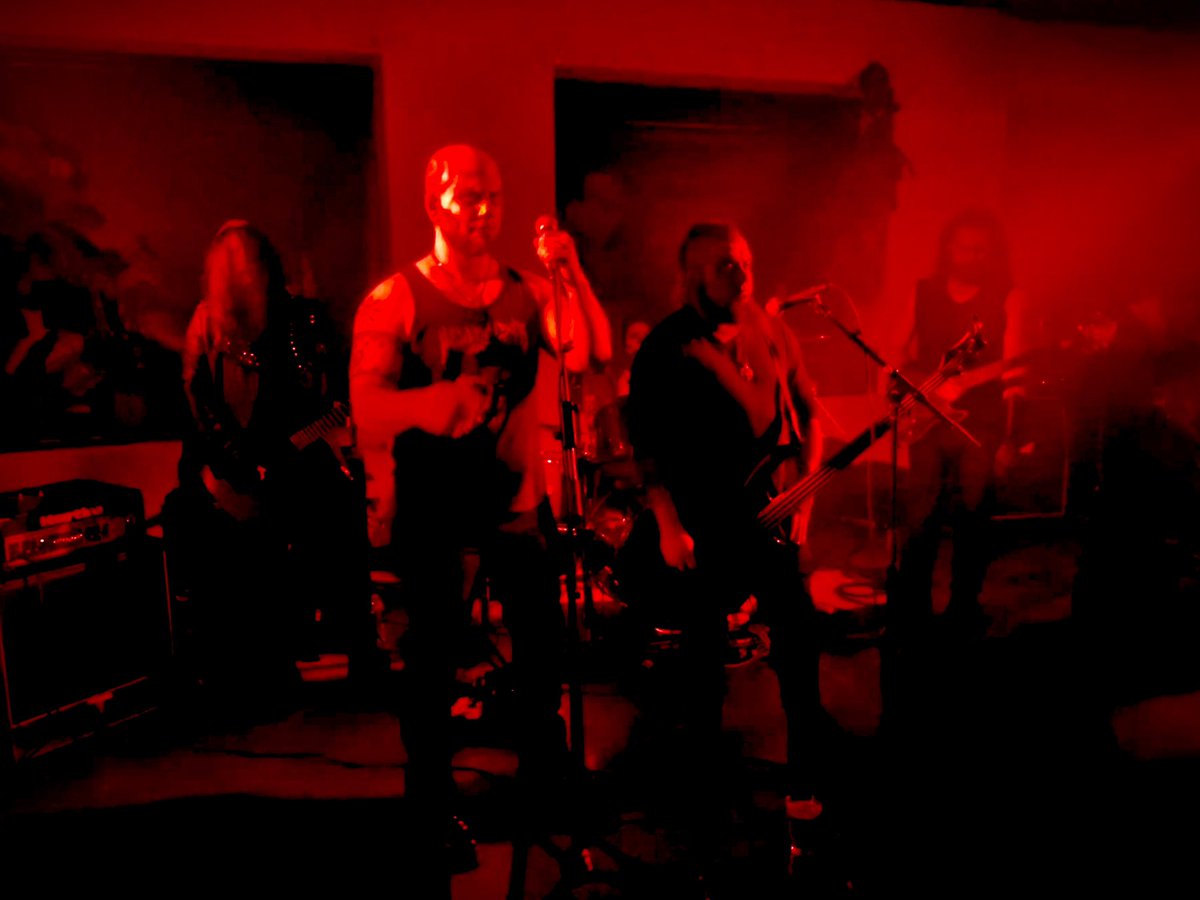 SkullyBlvsphemy's tweet photo. Veneficium, If I Were The Devil, Gaunt, and Heroine Sentinel at Soundgrowler Brewing 12.21.24
#Veneficium #IfIWereTheDevil #Gaunt #HeroineSentinel #soundgrowler #chifagk #SoundgrowlerBrewingCo #metal #blackmetal #doommetal @s6t6nichisp6nic #s6t6nichisp6nic #satanichispanic https://t.co/nlMelEQSPl